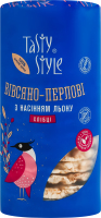 Хлібці вiвсяно-перловi з насiнням льону Tasty Style м/у 110г