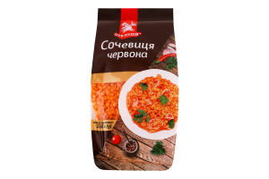 Чечевица красная Сто пудів м/у 350г