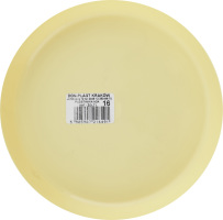 Піддон квіт. Don-Plast AGA MAT 16 см жовтий PA 16 MAT И491 (Польща)