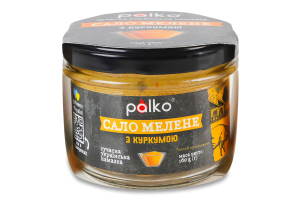 Сало молотое с куркумой Palko с/б 160г