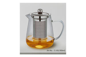 Заварник скло 950мл №KYYW301 Greenwich Products Co. Limited 1шт