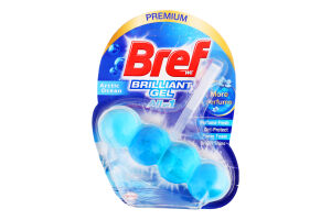Блок для унітазу Bref Brilliant Gel Арктичний океан 42г