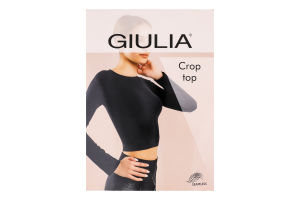 Футболка жіноча Giulia Crop top deep taupe S/M