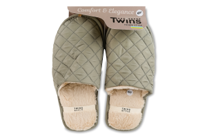 Тапочки комнатные домашние мужские стеганые Twins Home Style №16271 40-45