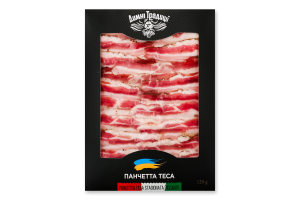 Панчетта нарізка Теса Пікантна Димні Традиції с/в в/ґ к/у 120г