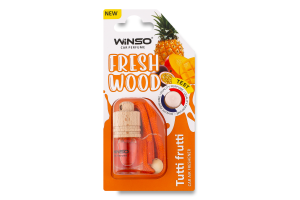 Ароматизатор д/авто Fresh Wood Tutti Frutti 4мл блістер Winso
