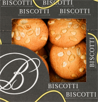Печиво здобне пісочно-відсадне Американське з арахісом Biscotti к/у 0.225кг