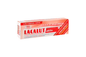 Паста зубная Здоровые десна&Здоровые зубы Aktiv Lacalut 75мл