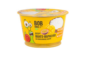Десерт на кокосовом креме Манго-маракуйя Bob Snail ст 180г