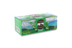 Чай травяной Мята Чайна родина к/у 20х1г
