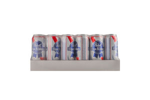 Пиво 500мл 4.7% світле фільтроване пастеризоване Pabst Blue Ribbon з/б