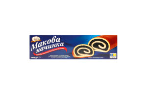 Начинка маковая SantaVita Bakers к/у 500г
