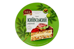 Торт з арахісом Київський дарунок Kyiv BKK к/у 450г