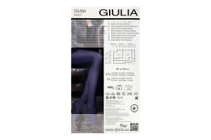 Колготки жін Giulia Solana 80 deep spruce р.2 №9
