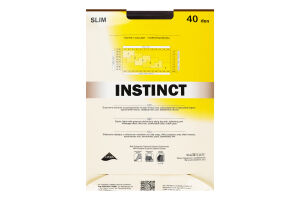 Колготки жіночі Instinct Slim 40den 5 bogi
