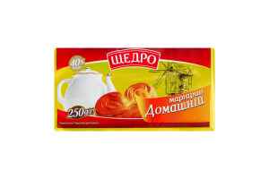 Маргарин 40% столовый Домашний Щедро м/у 250г