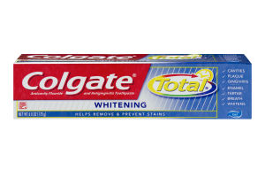 Colgate Total Toothpaste Gel Whitening