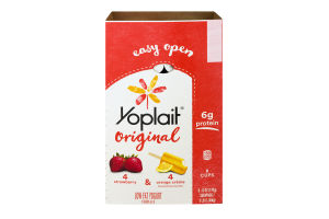 Yoplait Original Low Fat Yogurt Strawberry & Orange Creme - 8 CT