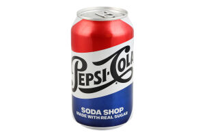 Напій Pepsi real sugar з/б