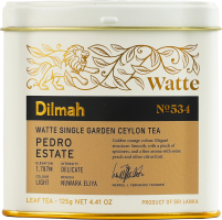 Чай черный цейлонский байховый листовой №534 Pedro estate Watte Dilmah ж/б 125г