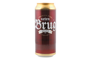Пиво специальное 0.5л 6% темное Brune Elegant Keten Brug ж/б
