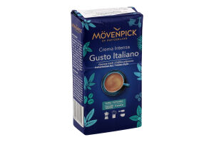 Кава натуральна смажена мелена Gusto Italiano Movenpick м/у 250г