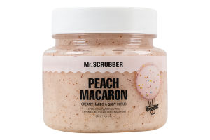 Крем-скраб для рук и тела с ароматом персикового макарона Mr.Scrubber 250г