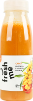 Смузи фруктовое пастеризованное Карамель Фьюжн Лимитированная серия Fresh me п/бут 250мл