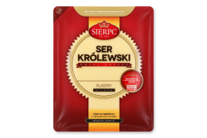 Сир 45% нарізка Krolewski Sierpc лоток 150г