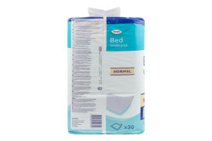 TENA Пелюшки для немовлят Bed Normal (60х90 см), 30 шт
