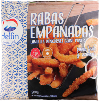 Кальмар Delfin скибочки панірований заморожений