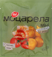 Сыр 25% мягкий подплавленный Моцарелла мини копченая Lel' м/у 160г