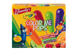 Friendly's Crayola Color Me Pops - 20 CT