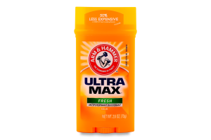 Дезодорант-антиперспірант Ultra Max Fresh д/чоловіків 73г стік Arm&Hammer