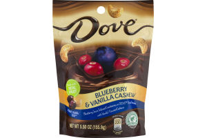 Dove Blueberry & Vanilla Cashew Dark Chocolate