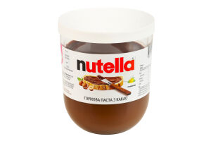Паста ореховая с какао Nutella с/б 200г