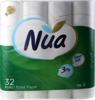Папір туалетний NUA 3 шаровий