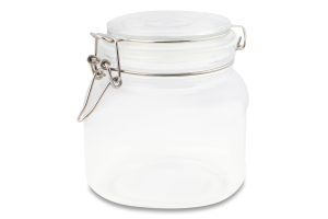 Банка д/зберігання 750мл скло з бугельним замком KYYW451