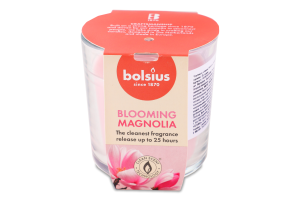 Свічка Bolsius Магнолія у склі 80/73мм