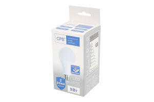 Лампа світлодіодна А-60 9W Е27 4000К CLB-9 КПС