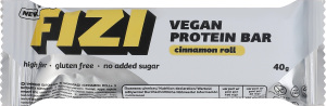 Батончик протеиновый в шоколаде с миндалем и корицей с подсластителями Cinnamon roll Fizi м/у 40г