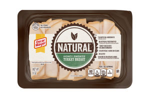 Oscar Mayer Natural Turkey Breast Honey Smoked