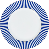 Тарілка PIP Studio Royal Stripes синя 21см