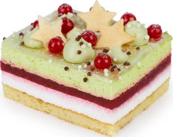 Торт Фісташковий з малиновим желе, ваг