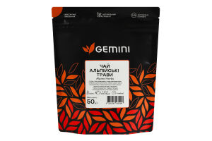 Чай Альпійські трави Gemini д/п 50г