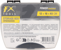 Органайзер с 8 отделениями 120x100x30мм №029000470 FX Tools 1шт