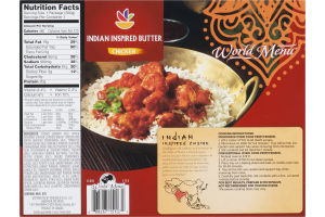 Ahold World Menu Indian Inspired Butter Chicken