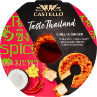 Крем-сыр 65% С чили и имбирем Taste Thailand Castello к/у 125г