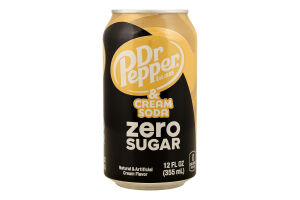 Напій Dr.Pepper Cream Soda Zero газ з/б