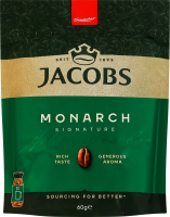 Кофе растворимый сублимированный Monarch Jacobs д/п 60г